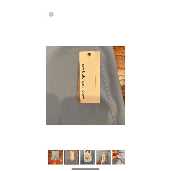 NWT new balance for j crew fitted capris style g1692 size XL - Picture 6 of 7